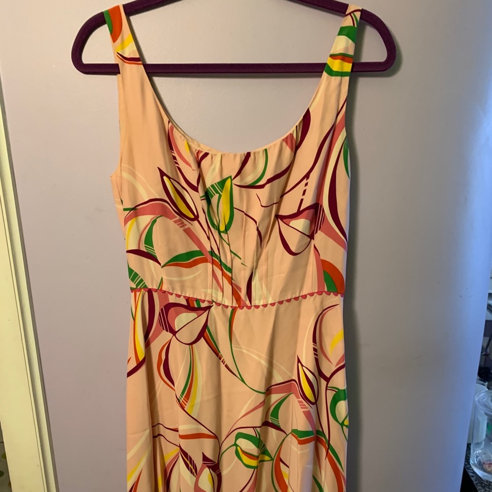 Silk sleeveless dress